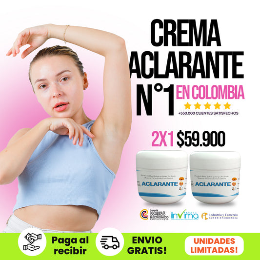 Mega promo 2x1 Crema aclarante - Tango tienda Co